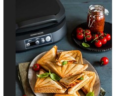 Sumuštinių keptuvas Rommelsbacher Rommelsbacher Sandwich Maker ST 1800, sandwich maker (slate)
