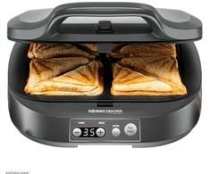 Sumuštinių keptuvas Rommelsbacher Rommelsbacher Sandwich Maker ST 1800, sandwich maker (slate)