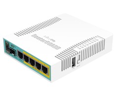 Maršrutizatorius MIKROTIK MT RB960PGS MikroTik RB960PGS hEX PoE L4 128MB RAM, 5xLAN, 1xSFP, 1xUSB, port 2-5PoE output