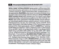 Šunų Maistas - Royal Canin Hipolerginis 14 kg Suaugusiųjų Kepenų Ryžių Daržovių