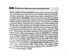Royal Canin RC VD Dog Hypoallergenic 2kg, suaugusių, visų veislių šunų linkusių į alergijas maistui, sausas dietinis pašaras,