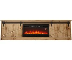 Laikiklis Cama Meble Židinio Spintelė - Granero 200x56,7x35 Ąžuolo Wotan