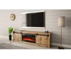 Laikiklis Cama Meble Židinio Spintelė - Granero 200x56,7x35 Ąžuolo Wotan