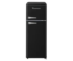 Šaldytuvas Ravanson LKK-210RB (545mm x 1470mm x 585 mm, 157l, Class A++, juodos spalvos)