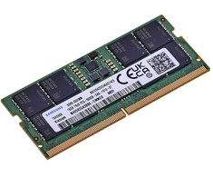 „Samsung SO-DIMM 16GB DDR5 1Rx8 5600MHz PC5-44800 M425R2GA3BB0-CWM“ atmintis