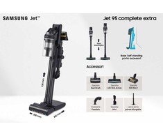 Dulkių Siurblys - Samsung VS20C9554TK, Cikloninis, 0,8 L, 580 W, Juodas
