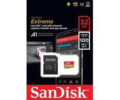 Atminties kortelė Sandisk Extreme microSDHC UHS-I 32GB