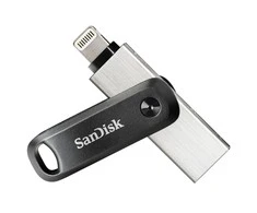 „SANDISK iXpand Flash Drive Go 128GB“ – USB 3.0 + „Lightning“ – skirti „iPhone“ ir „iPad“
