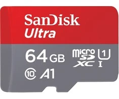 Atminties kortelė Sandisk Ultra microSDXC 64GB