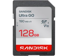 Atminties kortelė SanDisk Ultra GO SDHC 128 GB Class 10 UHS-I V10