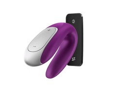 „SATISFYER DOUBLE FUN CONNECT“ programėlė Violetinis