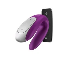 „SATISFYER DOUBLE FUN CONNECT“ programėlė Violetinis