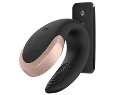 „Satisfyer“ „SATISFIER DOUBLE LOVE CONNECT“ programėlė Juodas