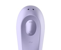 „SATISFYER DUAL PLASURE CONNECT“ PROGRAMINĖ ĮRANGA, MAUVE SPALVOS