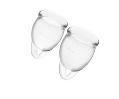 Satisfyer Satisfier silikoninės menstruacinės taurelės 2vnt.