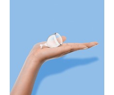 Satisfyer Feel Secure Menstrual Cup - Flexible Medical-Grade Silicone, Size M