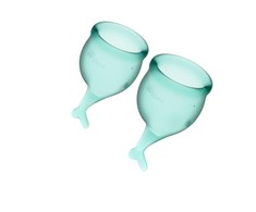 Satisfyer Feel Secure Menstrual Cup - Hygienic, Discreet Travel Model
