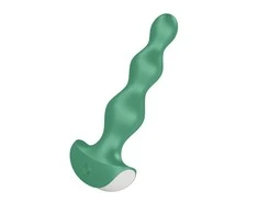 Satisfyer Lolli Plug 2 Analinis vibratorius, žalias silicis, 1 vnt.