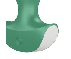 Satisfyer Lolli Plug 2 Analinis vibratorius, žalias silicis, 1 vnt.