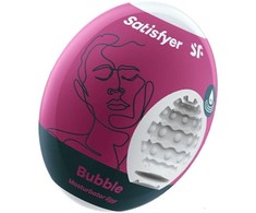 Satisfyer Masturbator Egg – Bubble Egg Masturbator Termoplastinis elastomeras (TPE)