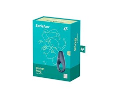Vibruojantis žiedas Satisfyer (tamsiai mėlynas)