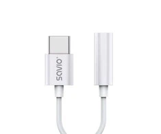 Garso Adapteris - SAVIO AK-51 USB Type 3.1 C į 3.5mm Mot. Balta