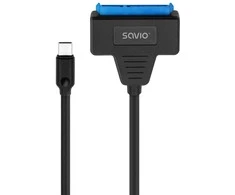 Išorinis Kietojo Disko Adapteris - Savio Ak-69 USB-C 3.1 į SATA Adapteris