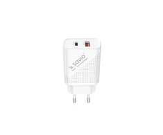 USB Įkroviklis - Savio La-04 Greitas Įkrovimas 3.0