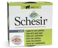 Agras Pet Foods Drėgnas Kačių Maistas - Schesir Želė Su Tunu Ir Mahi Mahi, 85g
