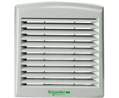 Schneider Electric ClimaSys Plastic Ventilation Grille 223x 223mm, NSYCAG223LPF