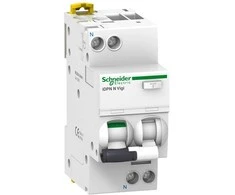 Schneider liekamasis grandinės pertraukiklis iDPN N VIGI 2P 10A C 0.03A A A9D32610