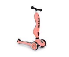 Paspirtukas - balansinis dviratukas Scoot &amp; Ride Highwaykick 1 2in1 Peach 96353