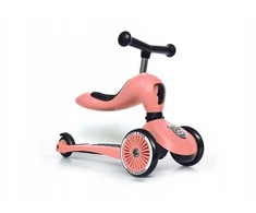 Paspirtukas - balansinis dviratukas Scoot &amp; Ride Highwaykick 1 2in1 Peach 96353