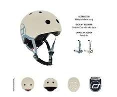 Šalmas Scoot and Ride Apsauginis šalmas - XXS/S