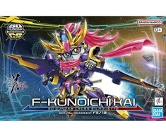 Bandai SD Gundam Cross Silhouette F-Kunoichi Kai surenkamas Gunpla modelis