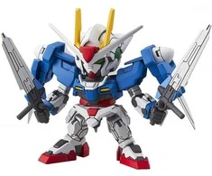 Bandai SD EX-Standard GN-0000 00 Gundam plastikinis Gunpla rinkinys