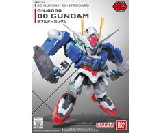Bandai SD EX-Standard GN-0000 00 Gundam plastikinis Gunpla rinkinys