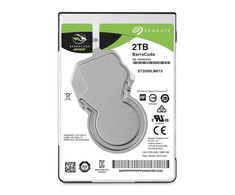 Seagate BarraCuda internal hard drive 2 TB 5400 RPM 128 MB 2.5" Serial ATA III (ST2000LM015)