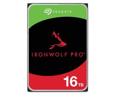 Seagate IronWolf Pro internal hard drive 16 TB 256 MB 3.5" Serial ATA III (ST16000NT001)