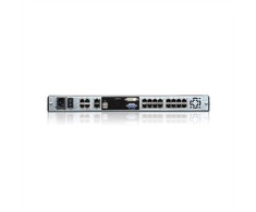 Aten | 16 prievadų Cat 5 dviejų bėgelių 19" LCD KVM per IP komutatorius su virtualia medija | KL1116VNA-AG | 1 x USB A tipo lizdas