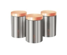 3 VIRTUVĖS KONTEERIŲ RINKINYS BERLINGER HAUS MOONLIGHT METALLIC LINE BH-6273