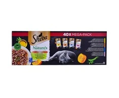 Drėgnas Kačių Maistas - Sheba Nature's Collection Mišinys 40x85g
