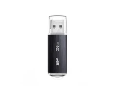 SILIKONIO MAITINIMO KOMPIUTERIS &amp; COMMUNICAT SILICON POWER Blaze B02 USB atmintis 256GB USB 3.2 Juodas