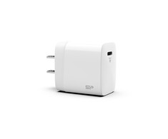 SILICON POWER COMPUTER &amp; COMMUNICAT SILICON POWER įkroviklis QM10 Quick Charge 18W USB Type-C + laidas USB-Lightning Baltas