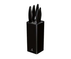 Smile Smile SNS-6 6-piece juodas peilis block set | Smile