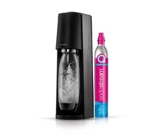 Gazuotų gėrimų gaminimo aparatas SodaStream Terra, juodas