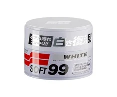 Soft99 Soft99 Baltas minkštas vaškas šviesių lakų 350g universalus