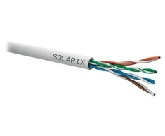 SOLARIX CAT.5E VYTOS POROS KABELIS U/UTP PVC dėžutė 305m