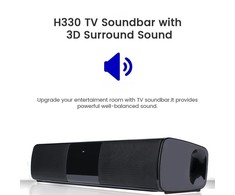 Namų kino sistema SOMOSTEL SMS-H330 2X5w TV Soundbar su 3D erdviniu garsu