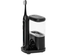 Dantų šepetėlis Adler | 2-in-1 Vanduo Flossing Sonic | AD 2180b | Įkraunamas | Suaugusiems | Šepetėlių skaičius galvutės įeina 2 | Number of teeth brushing modes 1 | Juodas